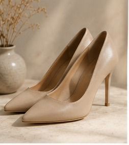 Sapato Stiletto Elegance Beje