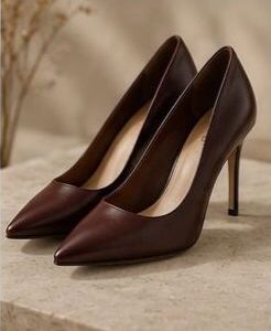 Sapato Stiletto Elegance Bordô